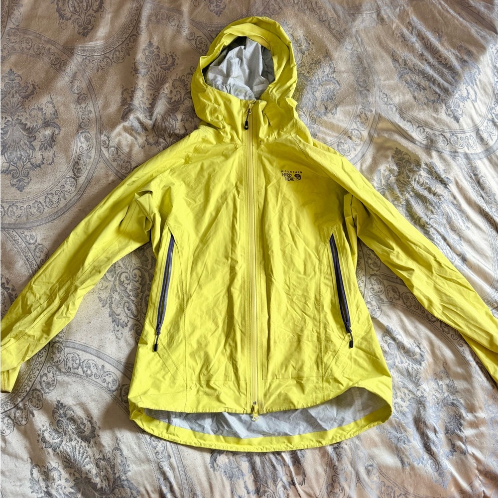Mountain Hardwear Bright Yellow Ski Jacket